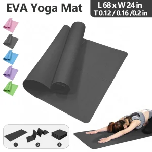 Portable Pilates/Yoga Mat Eco Friendly