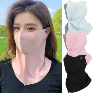 Women's UV Protection Face Mask and Neck Cover