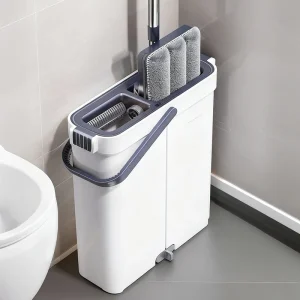 Slim Flat Mop Set